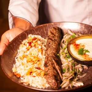 beef kafta kabob