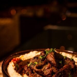 hummus meat shawarma