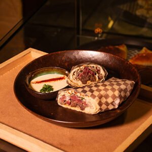 mix shawarma sandwich